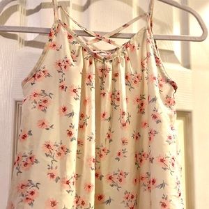 Knit Works girls floral blouse